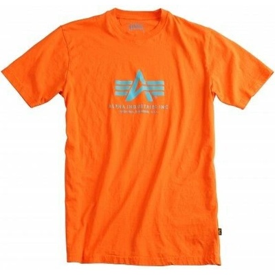 Alpha Industries tričko BASIC oranžové