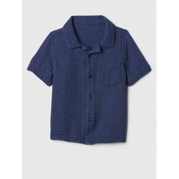 GAP Бебешка муселинова риза GAP GAP | Sin | Момчешки | 98