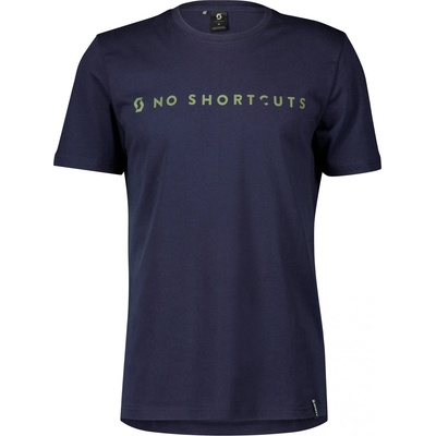 Scott Мъжка тениска Scott No Shortcuts S/S T-shirt - Dark Blue - размер XL (016-9615-0614)