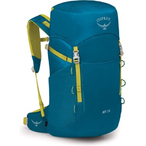 Osprey Детска детска раница Osprey Kid's Jet 28 Kids' backpack - Blue Spikemoss / Lemongrass - размер One Size (508-0706-0111)
