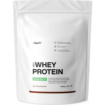 Vilgain Grass-Fed Whey Protein 1000 g – Zboží Mobilmania