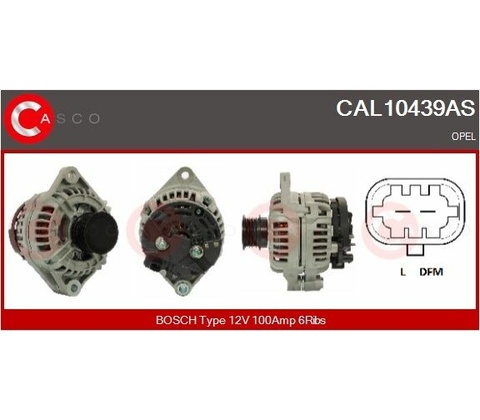 Generátor CASCO CAL10439AS