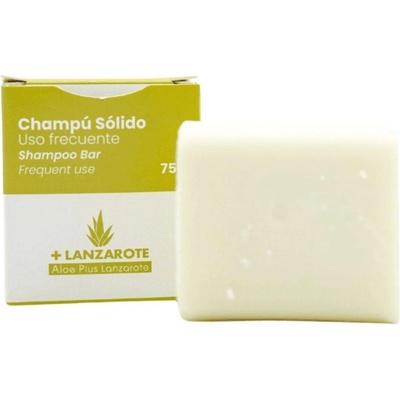 Aloe Plus Lanzarote Натурален твърд шампоан Алое Вера, 75 g