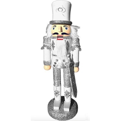 TifanTex drevený Luskáčik s mečom figúrka 31cm