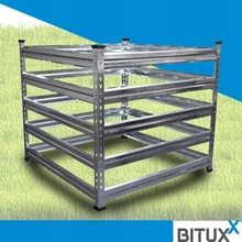 Bituxx kompostér 1-komorový 753 l černý