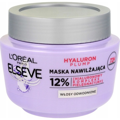 L'Oreal Paris Elseve Hyaluron Plump hydratačná maska pre dehydrované vlasy s kyselinou hyalurónovou 300 ml
