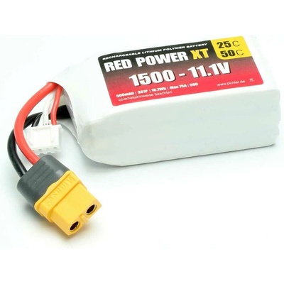 Red Power 15415 akupack Li-Pol (modelářství), 11.1 V, 1500 mAh, články 3, Softcase, XT60 – Zbozi.Blesk.cz