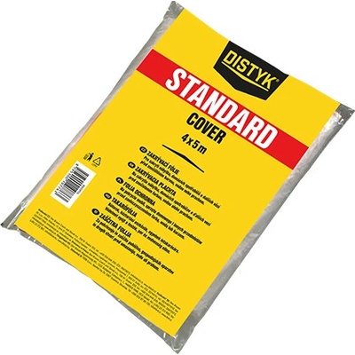 Den Braven Krycí fólie, 4 m x 5 m, malířská, transparentní – Hledejceny.cz