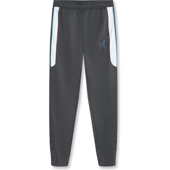 PUMA Юношески спортни панталони Puma Finesse Performance Training Pants Junior - Grey/Aqua