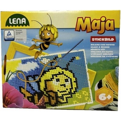 LENA Vyšívací obrázek Včelka Mája
