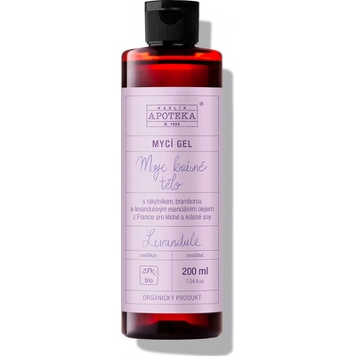 Havlíkova apotéka sprchový gel Levandule 200 ml