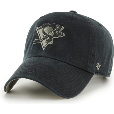 47 Brand NHL Pittsburgh Penguins Ballpark Camo '47 CLEAN UP H-BPCAM15GWS-BK Čierna
