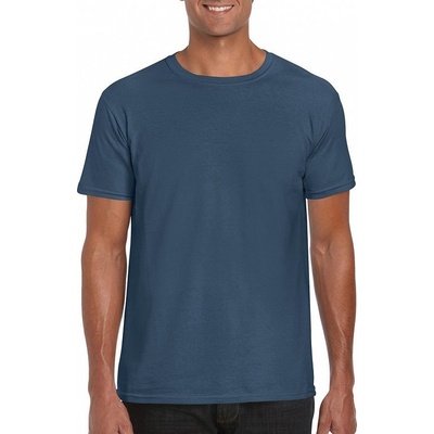 Gildan pánske tričko Softstyle Indigo modré