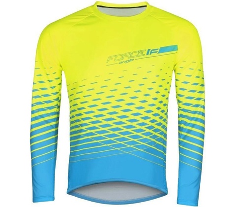 Force MTB ANGLE fluo-modrý