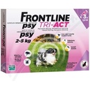 Frontline Tri-Act Spot-On Dog XS 2-5 kg 3 x 0,5 ml