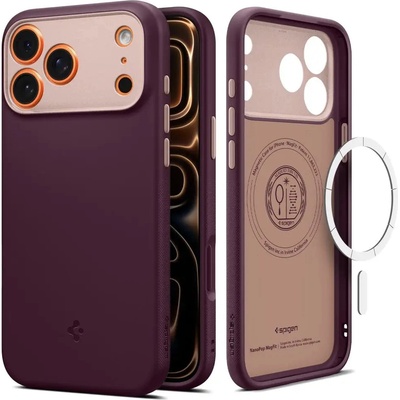 Калъф Spigen Nano Pop Mag MagSafe за iPhone 17 Pro Max - бордо (8800283313932)