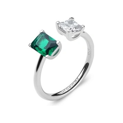 Brosway Fancy Stříbrný prsten Life Green FLG09