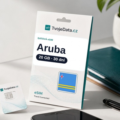 eSIM Aruba 20 GB / 29 dní
