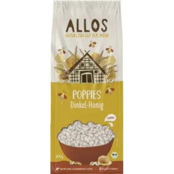 Allos Био Poppies спелта и мед - 300 г