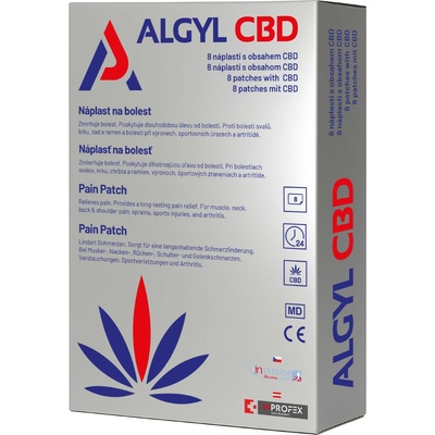 Algyl CBD náplast na bolest 8 ks