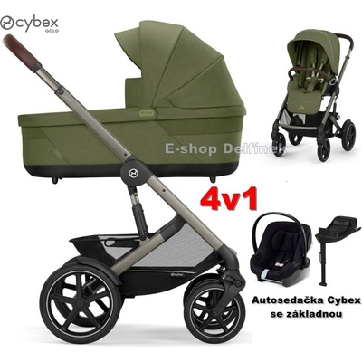 Cybex Talos s Lux 4v1 set - Cybex Aton B2 + základna 2026 Moss green