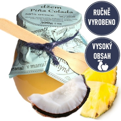 Modrá Kuchyně Džem Piňa colada 300 g