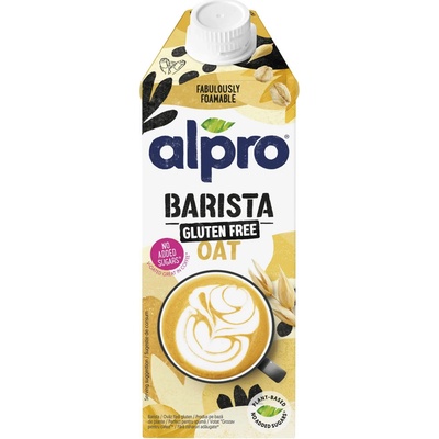 Alpro Barista Ovesný nápoj bez lepku 750 ml