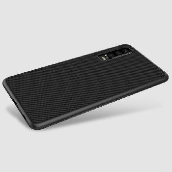 Nillkin Гръб Nillkin Synthetic fiber за Huawei P30 - Черен