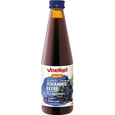 Voelkel Čierna ríbezľa šťava 100% muttersaft 330 ml