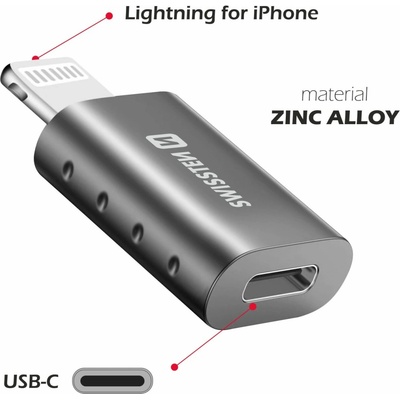 Swissten ADAPTER LIGHTNINGM/USB-CF