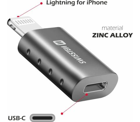 Swissten ADAPTER LIGHTNINGM/USB-CF