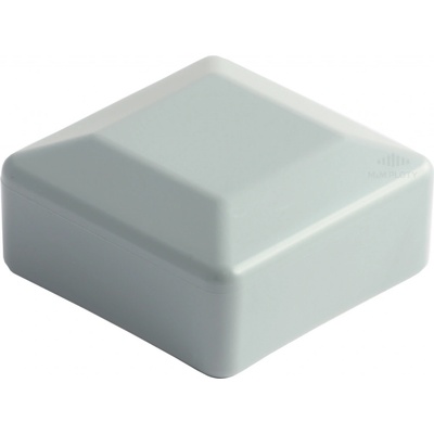 Čepička PVC 60x60 mm, šedá