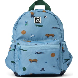 LIEWOOD Детска детска раница Liewood Kid's Andreas Backpack Kids' backpack - Fun / Beach Blue - размер One Size (508-0766-0211)