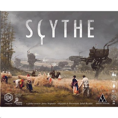 Delta Vision Scythe настолна игра - Българско издание, 2-5 играчи (Delta Vision 025005)