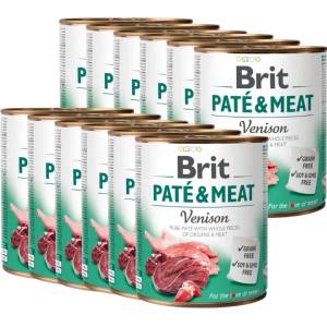 Brit Брит пате и месо олен 12x800г