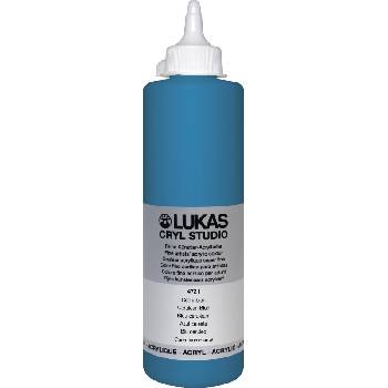 LUKAS Cryl Studio Plastic Bottle АКРИЛНА боя Cerulean Blue 500 ml 1 бр (747210500)