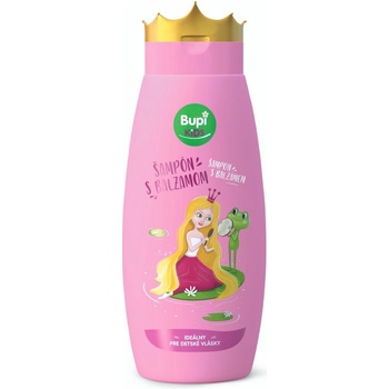 BUPI KIDS Šampon s balzámem růžový 250 ml