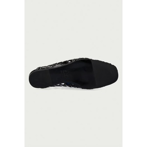 Billi Bi чехли дамски от кожа Black naplack 260