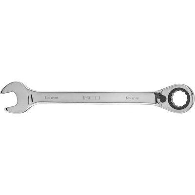 Neo Tools plochý očkový klíč s ráčnou 14 mm 09-326