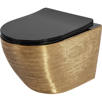 Image 1 of Rea Carlo Flat Brush Gold REA-C3300