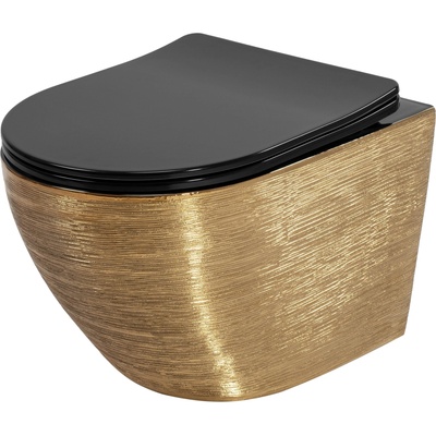 Rea Carlo Flat Brush Gold REA-C3300