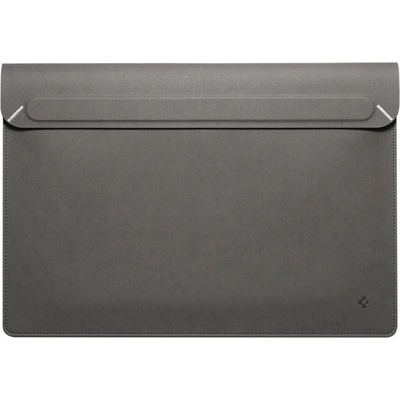 Spigen Кожен калъф с поставка за MacBook Air 13, MacBook Pro 13, MacBook Pro 14 и лаптопи до 14 инча - Spigen Valentinus S Laptop Sleeve 14 (сив) (AFA06421)