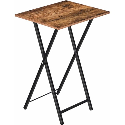 Vasagle Abby 48 cm hnedý/čierny