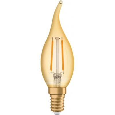 Osram LED žárovka 1906 Classic BA22, E14, 2,5 W, 220 lm, 2400 K, jantarová