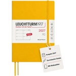 Leuchtturm1917 Weekly Calendar 2027 Medium (A5) - 145 x 210 mm - 12 months - January-December 2027 - 1 week per double page - 80 g/m2 paper with high ink compatibility - 400296 (400296)