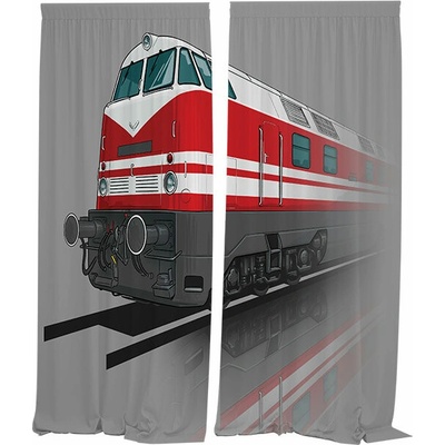 IMPAR Závěsy Lokomotiva V 180 (DR),140 × 250 cm