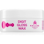 Kallos KJMN Professional Digit Gloss Wax восък за оформяне за блясък и мекота на косата 100ml