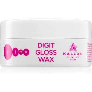 Kallos KJMN Professional Digit Gloss Wax восък за оформяне за блясък и мекота на косата 100ml