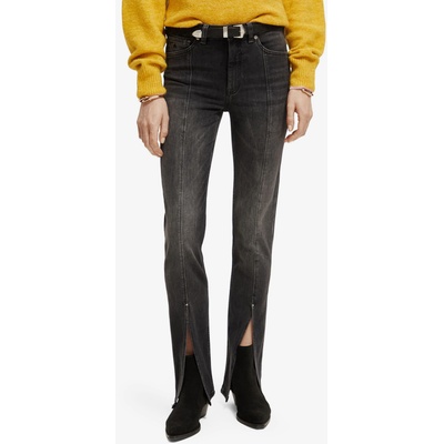 Scotch & Soda Черни дамски джинси с изрязани крачоли Scotch & Soda Scotch & Soda | Cheren | ЖЕНИ | 27/32