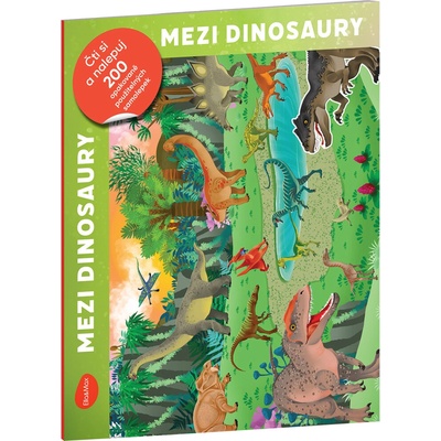 Čti a nalepuj – Mezi dinosaury